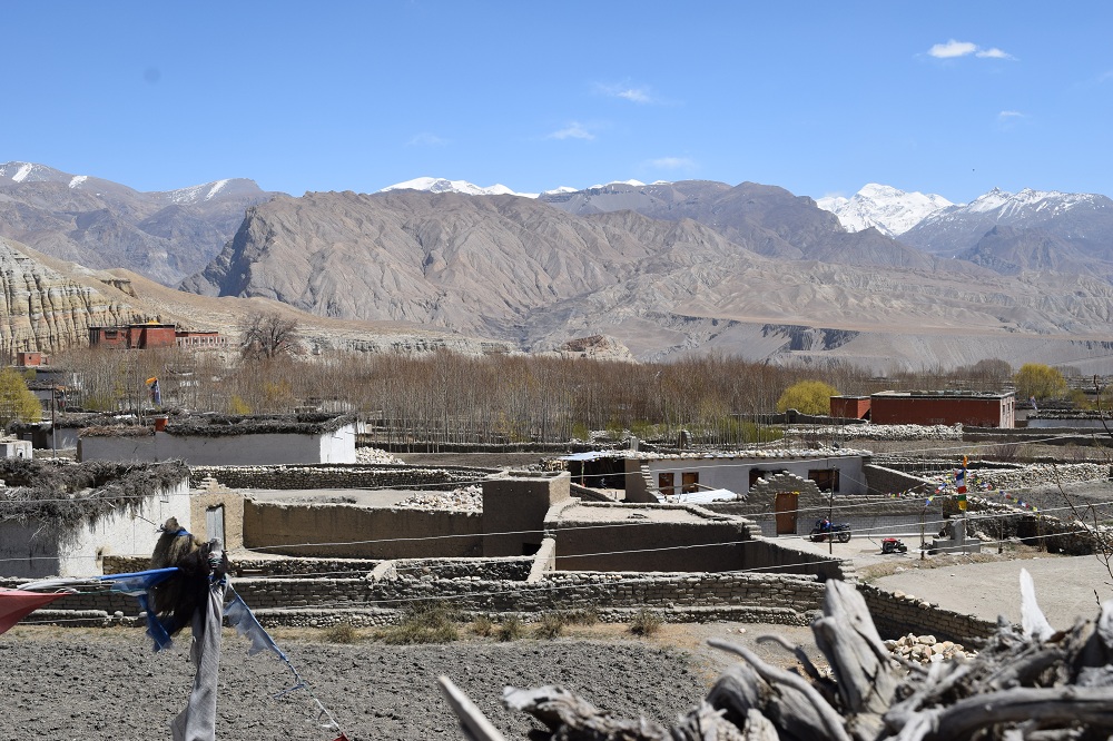 chharang village view from rooftop